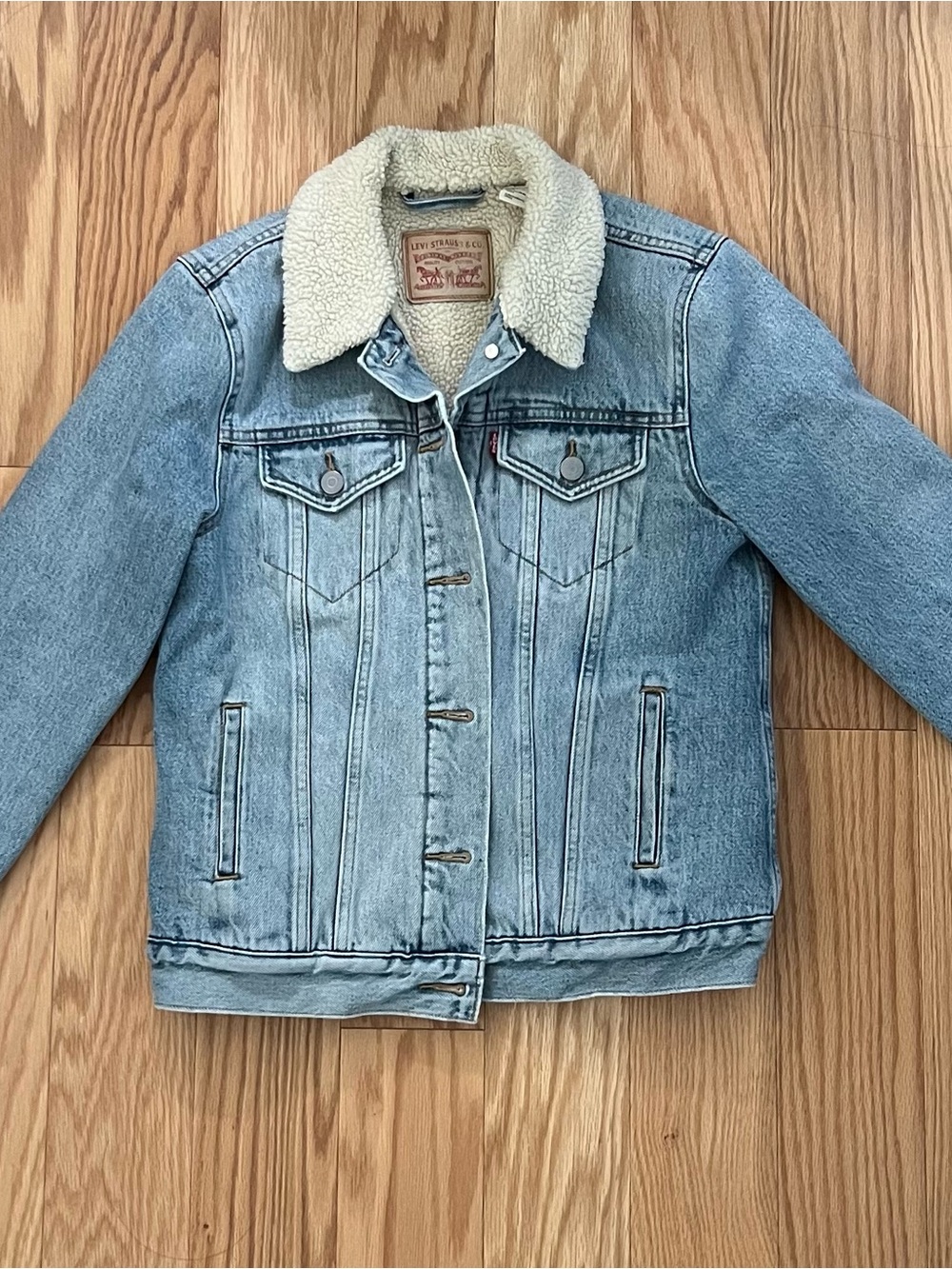 Levi's Sherpa-Lined Denim Trucker Jacket
